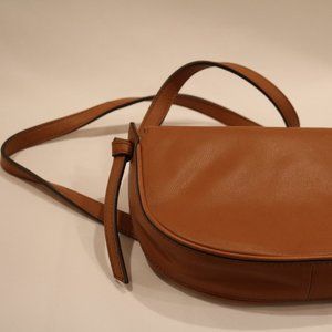 Banana Republic Leather Crossbody Brown
